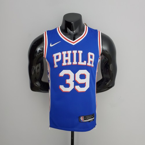 Dwight Howard Philadelphia 76ers 75th Anniversary Swingman Jersey Blue