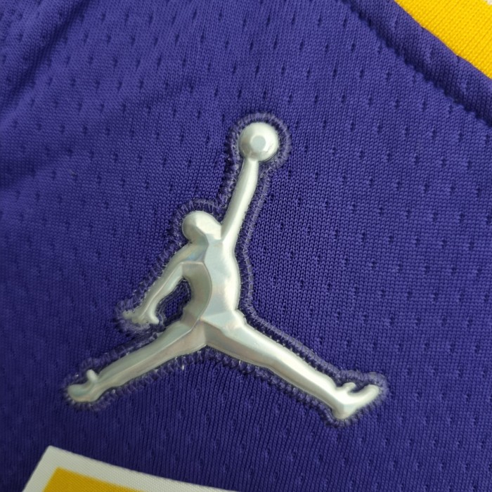 Anthony Davis Los Angeles Lakers 75th Anniversary Swingman Jersey Purple