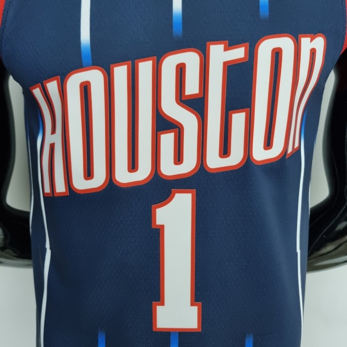 Tracy McGrady Houston Rockets 2022 City Edition Swingman Jersey Blue