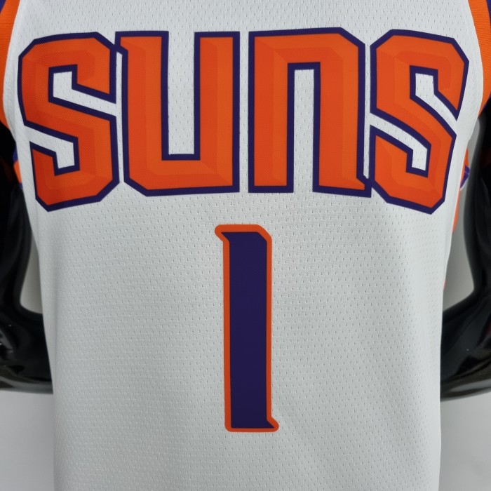 Devin Booker Phoenix Suns 75th Anniversary Swingman Jersey White