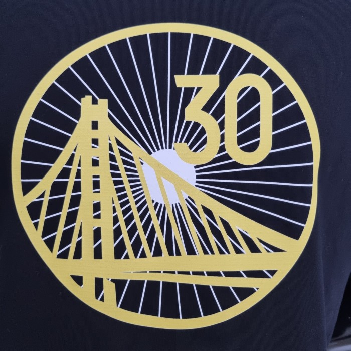 Stephen Curry Golden State Warriors Casual T-shirt Black