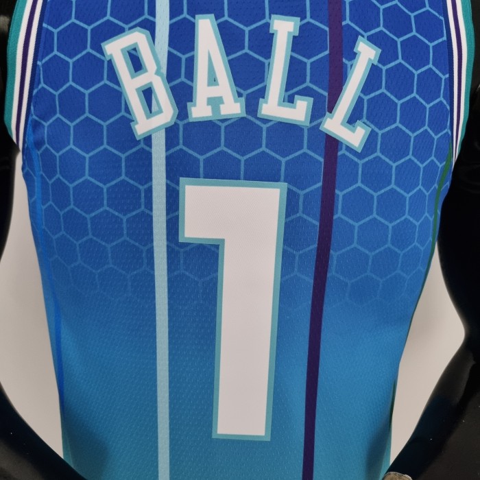 LaMelo Ball Charlotte Hornets 2022 City Edition Swingman Jersey Blue
