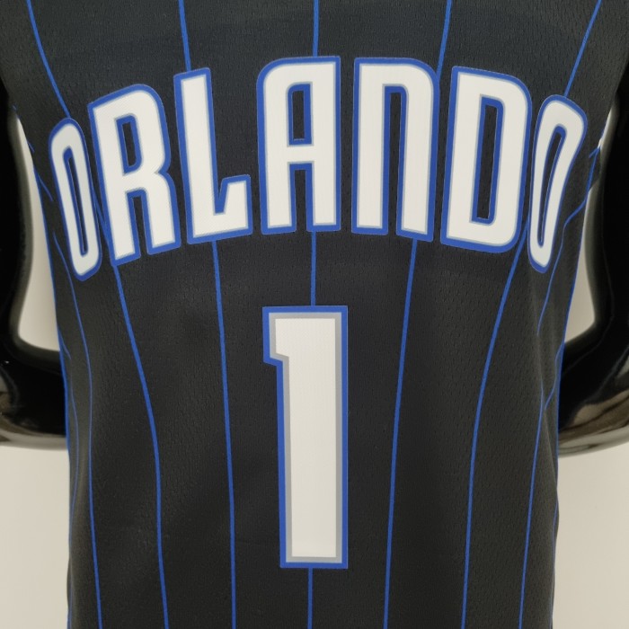 Jonathan Isaac Orlando Magic 75th Anniversary Swingman Jersey Black