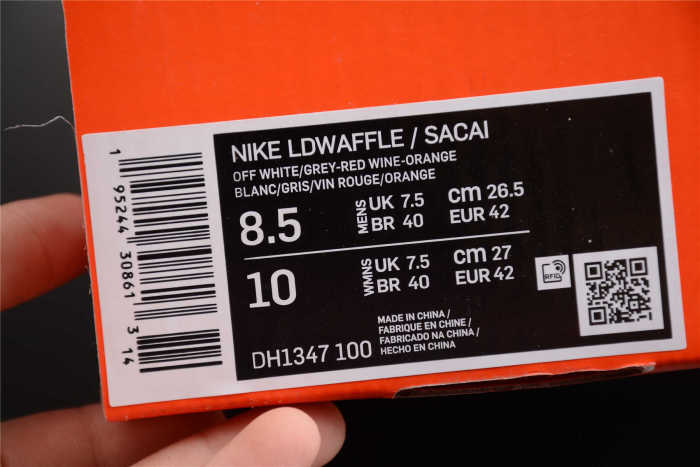 CLOT x Sacai x Nike LDWaffle