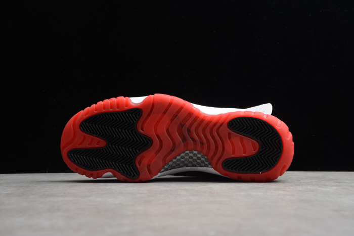 Air Jordan 11 Low Black Red AV2187-160