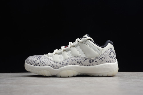 Air Jordan 11 Low Snakeskin “Light Bone” CD6846-002