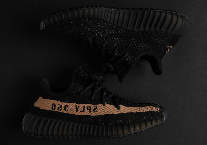 Yeezy Boost 350 V2 “Core Black-Copper” BY1605