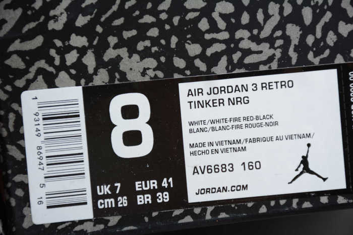 Air Jordan 3 White CT8532-400