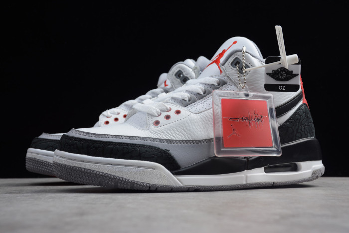 Air Jordan 3 White Gray AQ3835-160