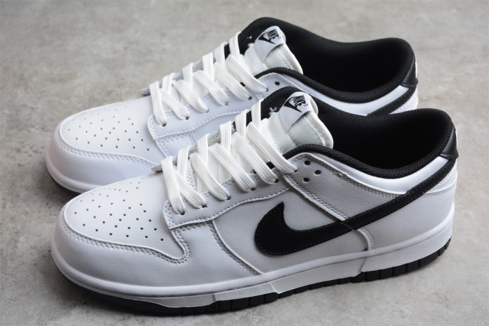 NK SB Dunk Low White Black DD1503-113