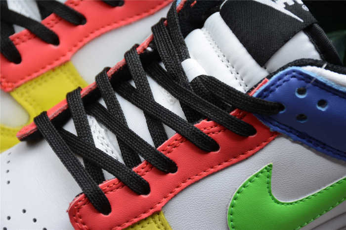 SB Dunk Low Colorful Stitching DD1503-106
