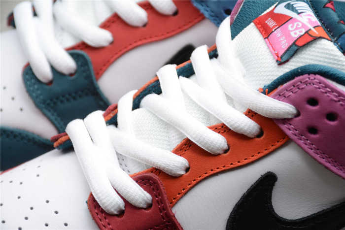 Parra x NK SB Dunk Low”Multi-Color 2021″ DH7695-100