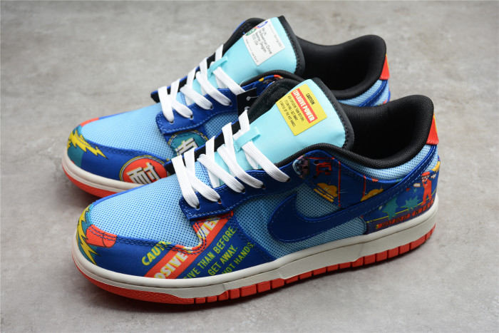 NK Dunk Low Retro “Firecracker” DD8477-446