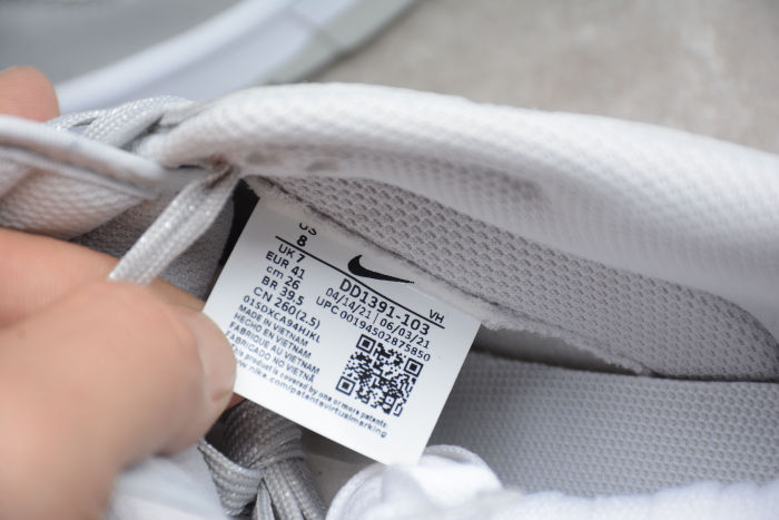 NK Dunk Low ’ Grey Fog ’ DD1391-103