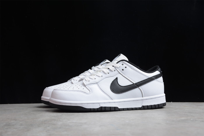 NK SB Dunk Low White Black DD1503-113