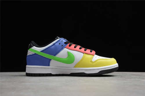 SB Dunk Low Colorful Stitching DD1503-106