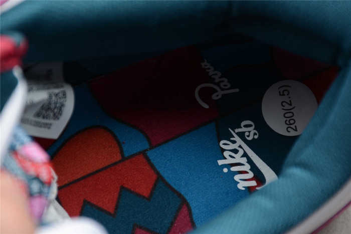 Parra x NK SB Dunk Low”Multi-Color 2021″ DH7695-100