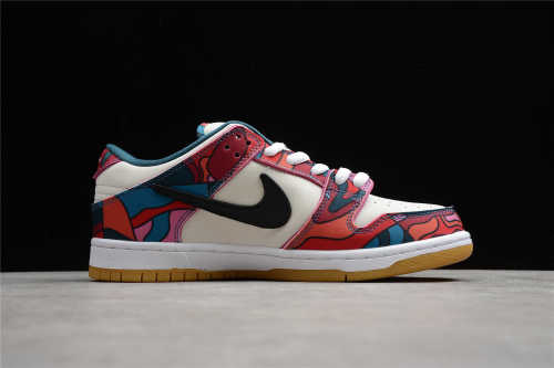 Parra x SB Dunk Low Abstract Art DH7695-600