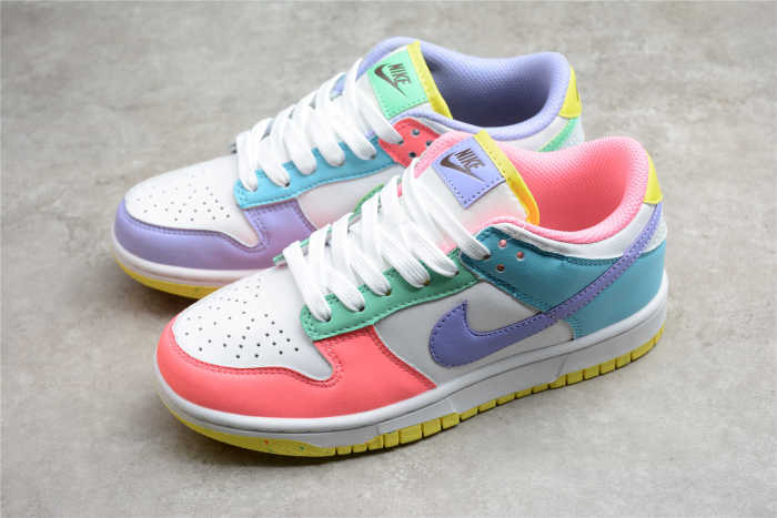 SB Dunk Low Easter White Green DD1872-100