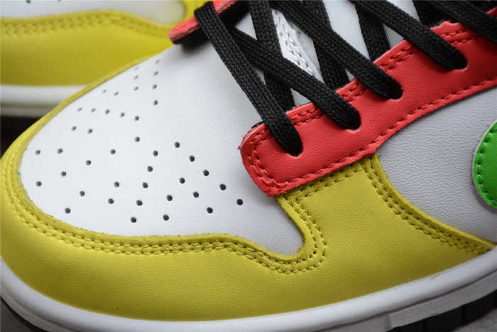 SB Dunk Low Colorful Stitching DD1503-106