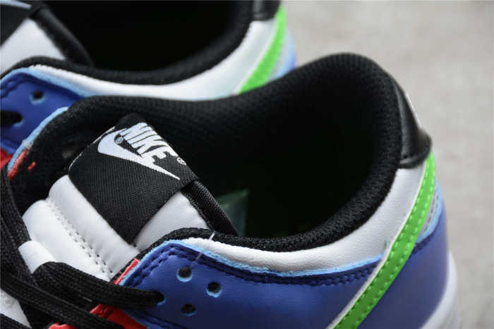 SB Dunk Low Colorful Stitching DD1503-106