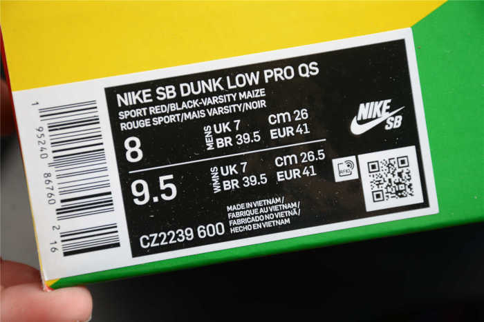 NK SB Dunk Low Pro QS “What The Paul” CZ2239-600