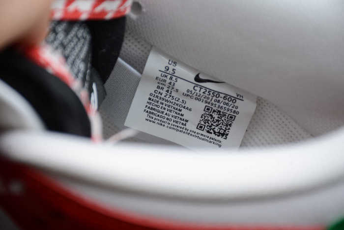 Frame Skate x SB Dunk Low “Habibi” White Red Black CT25