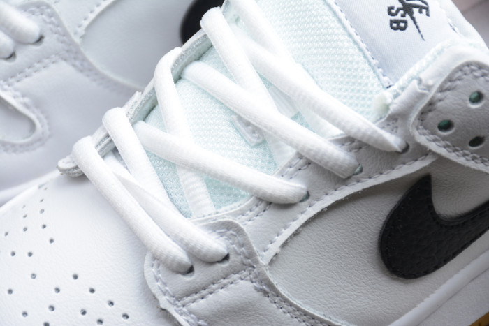 SB Dunk Low Orange Label White CD2563-100