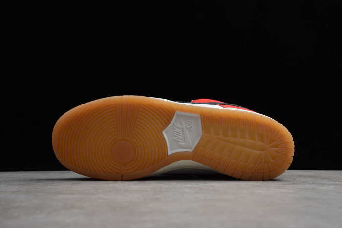 Frame Skate x SB Dunk Low “Habibi” White Red Black CT25