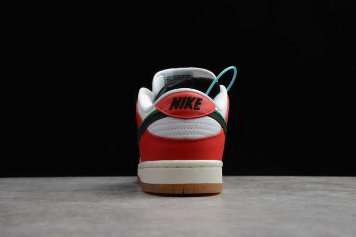 Frame Skate x SB Dunk Low “Habibi” White Red Black CT25