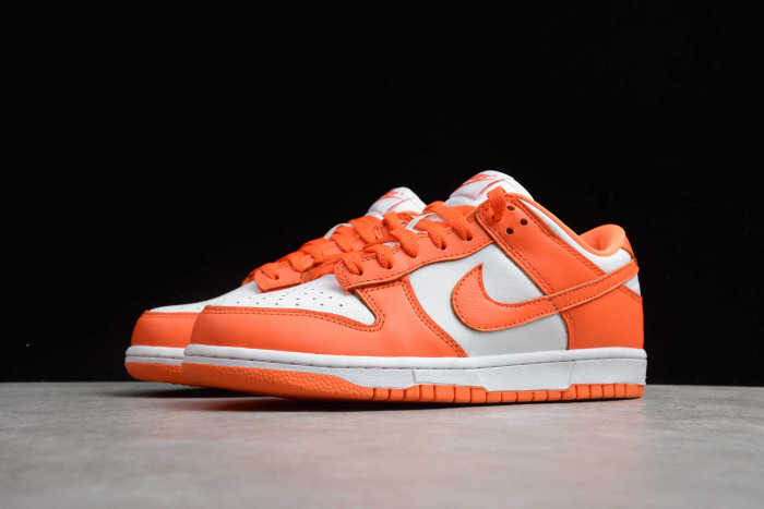 SB Dunk “Syracuse” White Orange CU1726-101