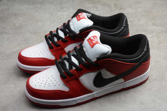 SB Dunk Low Pro Chicago Red White Black 917567-641