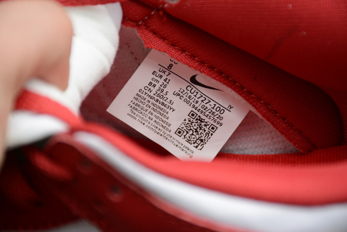 SB Dunk Low Retro SP “University Red” CU1727-100