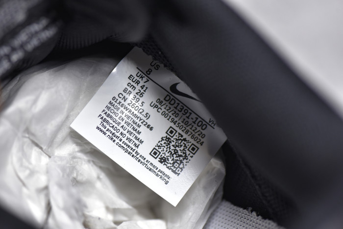 SB Dunk Low Pro Black White DD1391-100