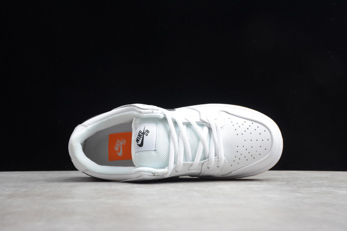 SB Dunk Low Orange Label White CD2563-100