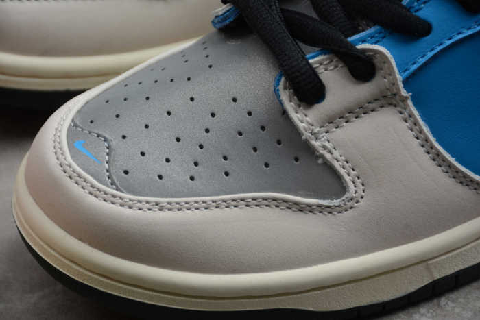 SB Dunk Low x Instant Skateboard Grey Blue CZ5128-400