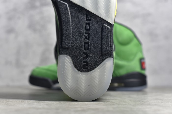 Air Jordan 5 “Oregon” Green Black K6631-307