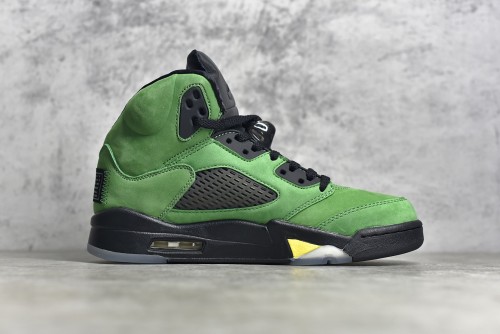 Air Jordan 5 “Oregon” Green Black K6631-307