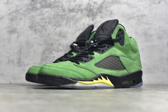 Air Jordan 5 “Oregon” Green Black K6631-307