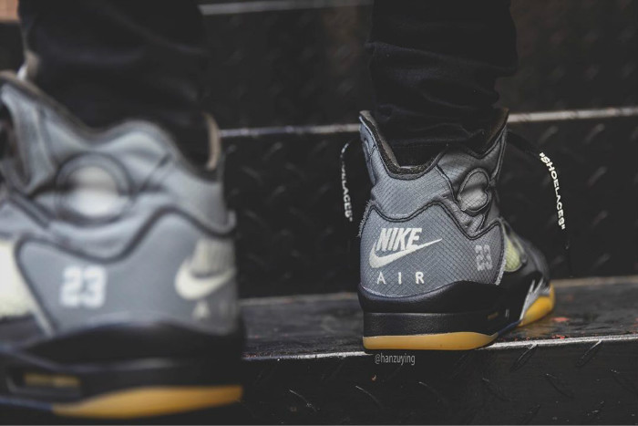 OFF-WHITE x Air Jordan 5 Retro SP “Muslin” CT8480-001