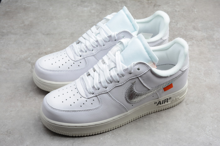 Conplex Con Off-White x MoMa x Air Force 1’07 Virgil White with Zip-Tie AV5210-100