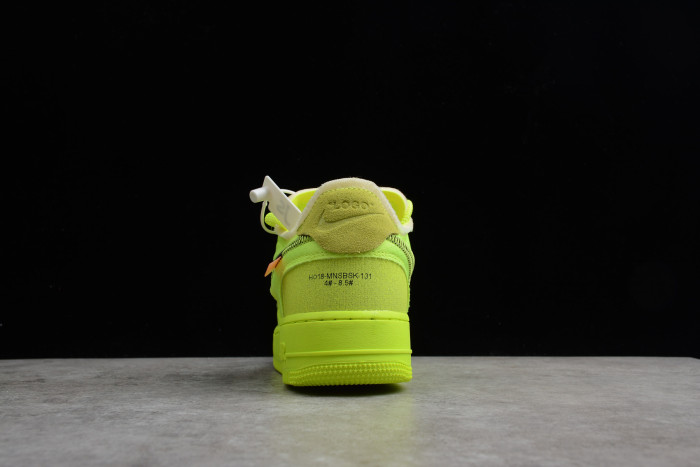 Off-White x Air Force 1 Low “Volt” 2.0 with Zip-Tie AO4606-700
