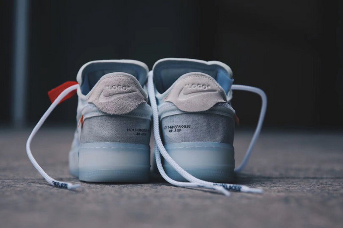 Off White x Air Force 1 Virgil Low White with Zip-Tie A04606-100