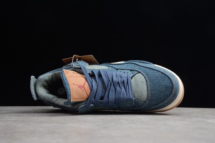 Levi's x Air Jordan 4 Blue Denim AO2571-401