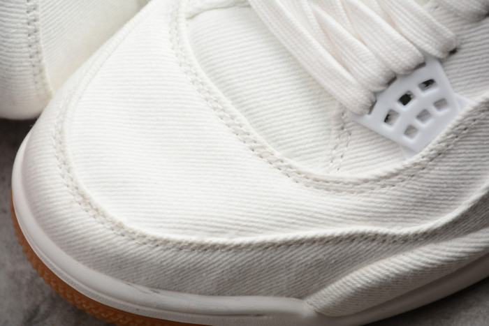 Levi's x Air Jordan 4 “White” AO2571-100