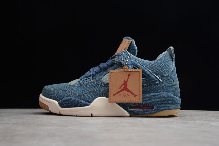 Levi's x Air Jordan 4 Blue Denim AO2571-401