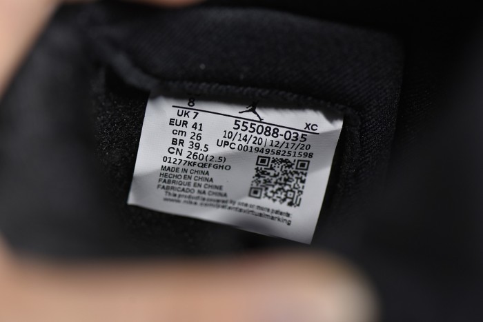 Air Jordan 1 Retro High Shadow 555088-035