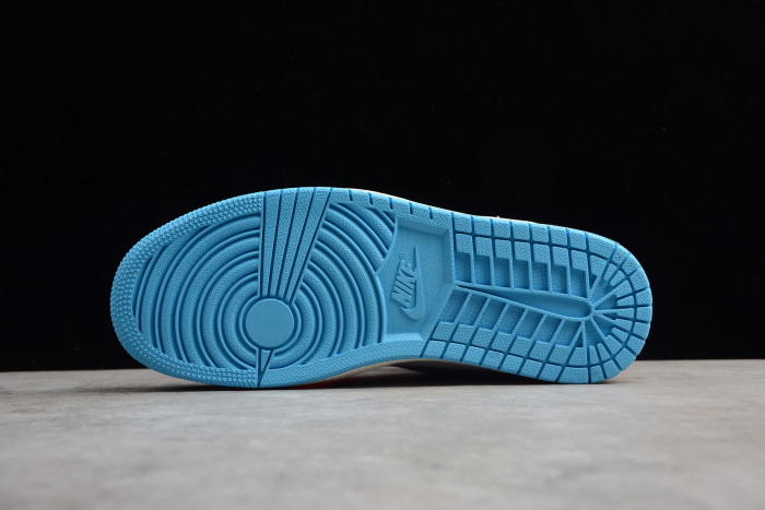 OFF-WHITE x Air Jordan 1 “Powder Blue” AQ0818-148