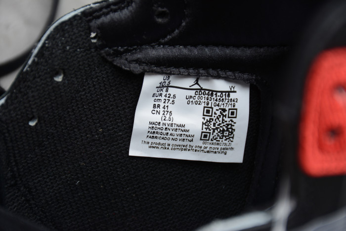 Air Jordan 1 Satin “Black Toe” WMNS CD0461-016