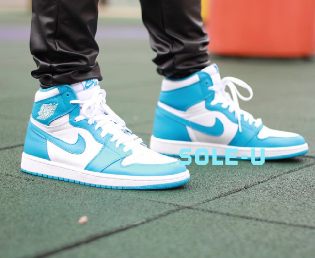 Air Jordan 1 Retro OG High “UNC/Powder Blue” 555088-117